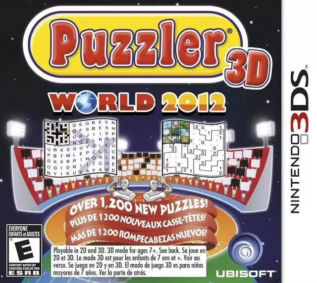 Nintendo 2DS / 3DS Games - Puzzler World 2012 3D