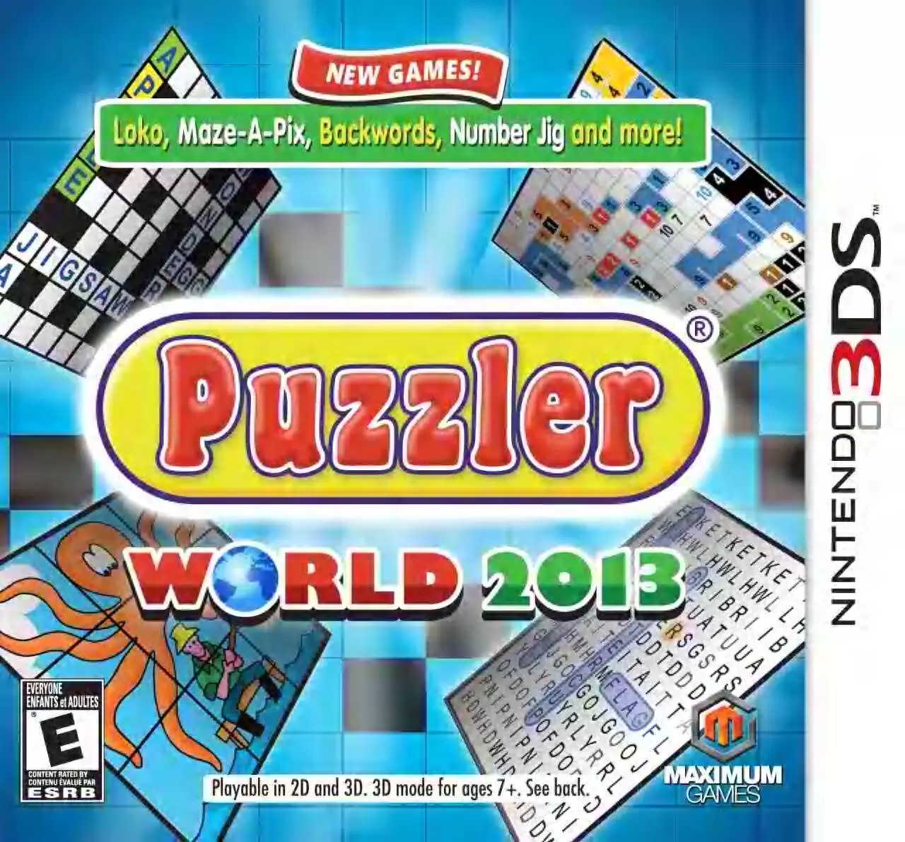 Jeux Nintendo 2DS / 3DS - Puzzler World 2013