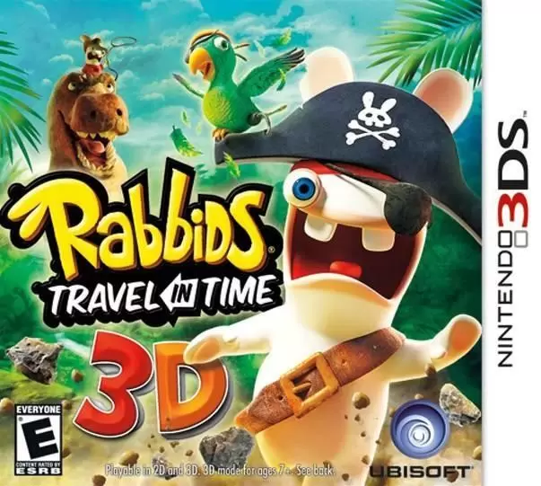 Nintendo 2DS / 3DS Games - Rabbids Travel in Time 3D