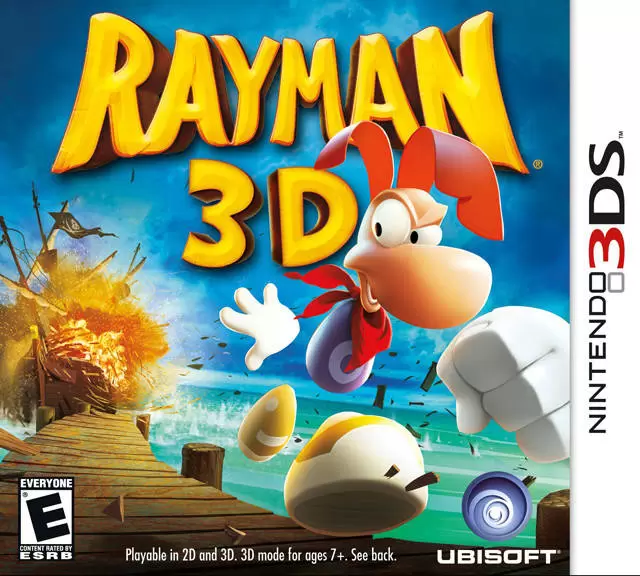 Nintendo 2DS / 3DS Games - Rayman 3D