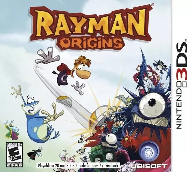 Jeux Nintendo 2DS / 3DS - Rayman Origins