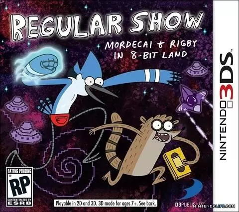 Jeux Nintendo 2DS / 3DS - Regular Show: Mordecai & Rigby in 8-Bit Land