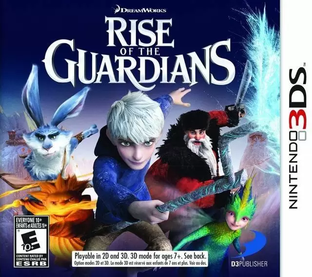 Jeux Nintendo 2DS / 3DS - Rise of the Guardians