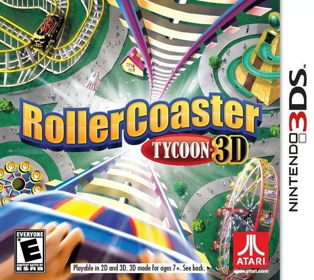 Nintendo 2DS / 3DS Games - RollerCoaster Tycoon 3D