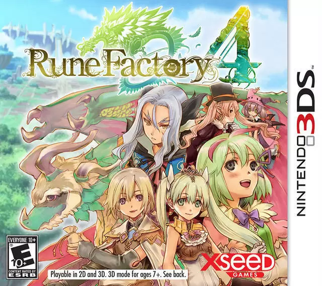 Nintendo 2DS / 3DS Games - Rune Factory 4