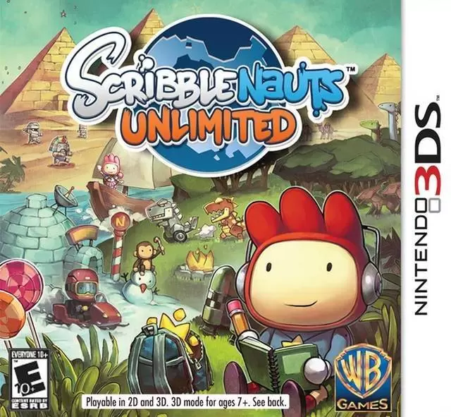 Nintendo 2DS / 3DS Games - Scribblenauts Unlimited