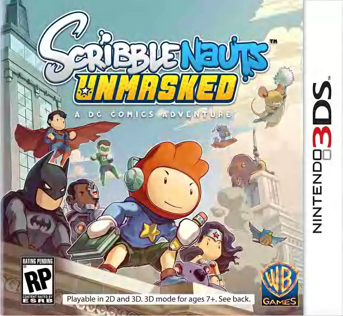 Nintendo 2DS / 3DS Games - Scribblenauts Unmasked: A DC Comics Adventure
