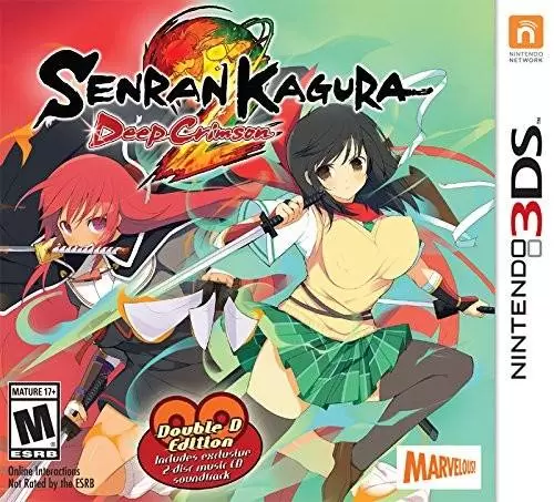 Nintendo 2DS / 3DS Games - Senran Kagura 2: Deep Crimson Double D Edition