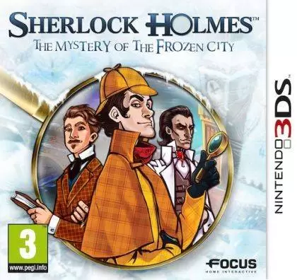 Jeux Nintendo 2DS / 3DS - Sherlock Holmes and the Mystery of the Frozen City