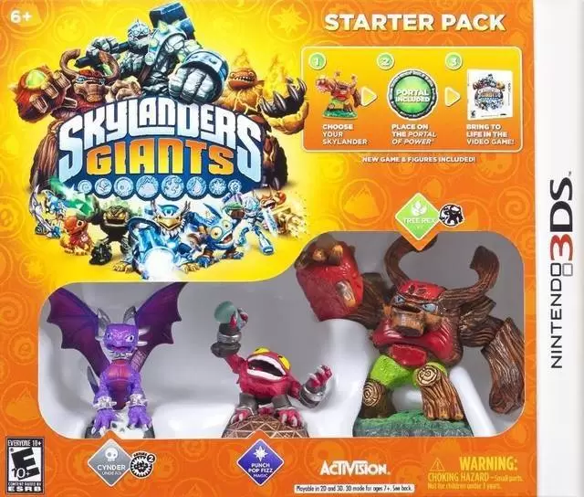 Nintendo 2DS / 3DS Games - Skylanders Giants
