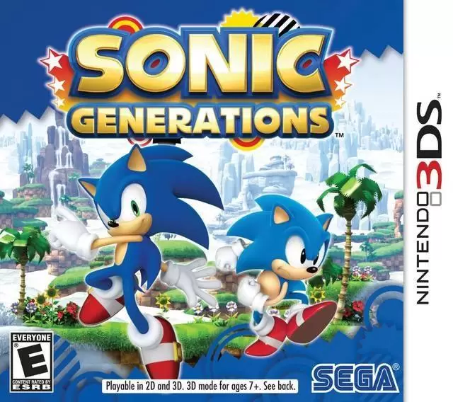 Jeux Nintendo 2DS / 3DS - Sonic Generations