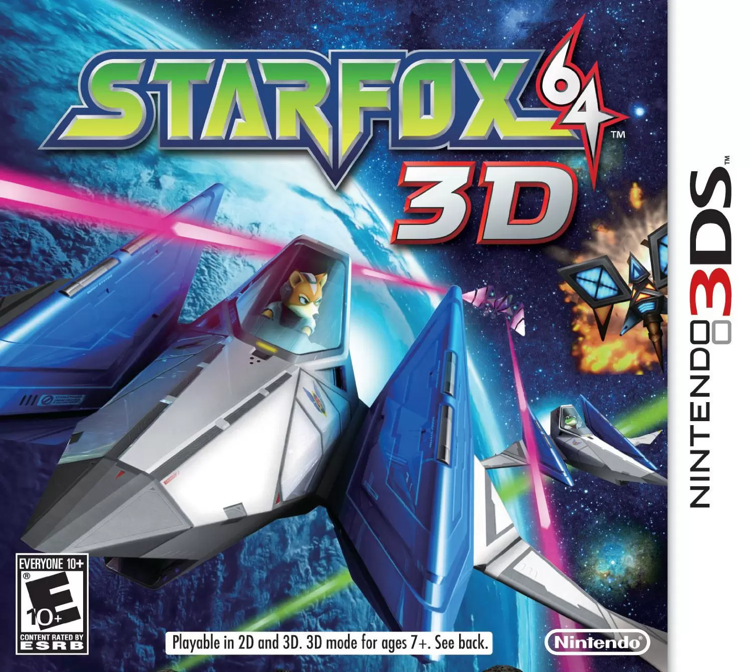 Nintendo 2DS / 3DS Games - Star Fox 64 3D