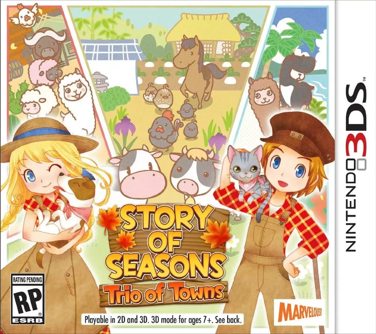 Nintendo 2DS / 3DS Games - Story of Seasons: Trio of Towns