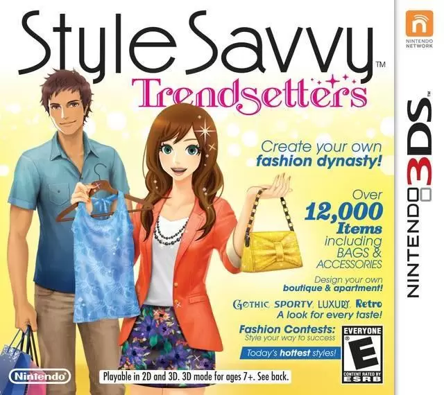 Nintendo 2DS / 3DS Games - Style Savvy: Trendsetters