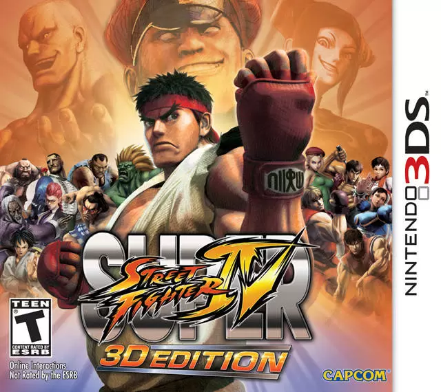 Nintendo 2DS / 3DS Games - Super Street Fighter IV: 3D Edition