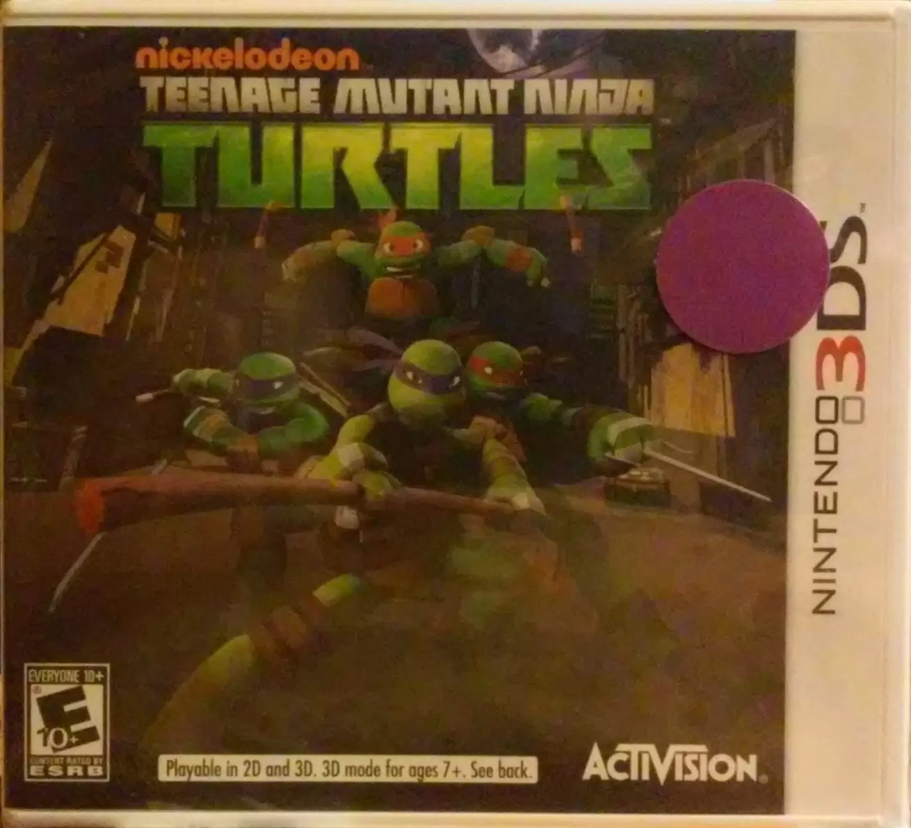 Nintendo 2DS / 3DS Games - Teenage Mutant Ninja Turtles