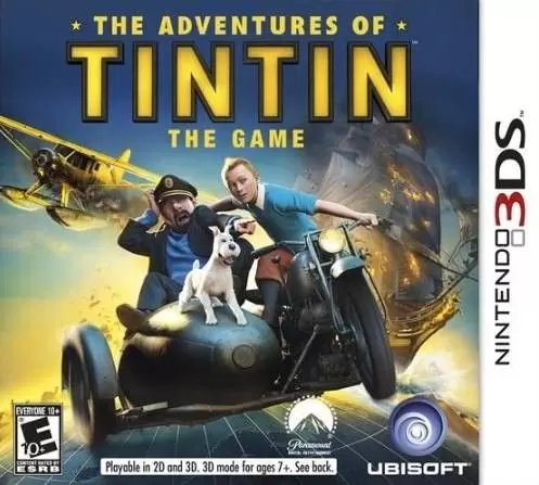 Jeux Nintendo 2DS / 3DS - The Adventures of Tintin: The Game