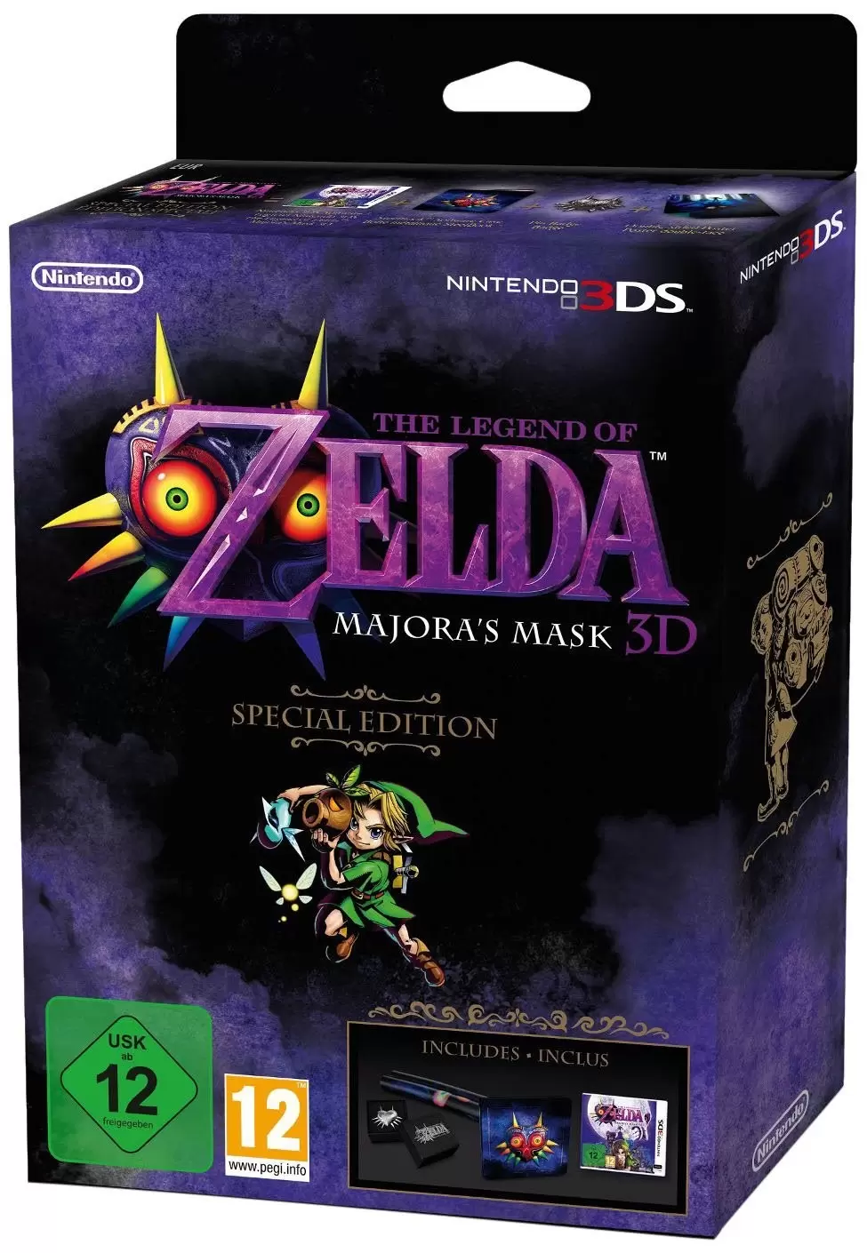 Jeux Nintendo 2DS / 3DS - The Legend of Zelda Majora\'s Mask 3D Special Edition