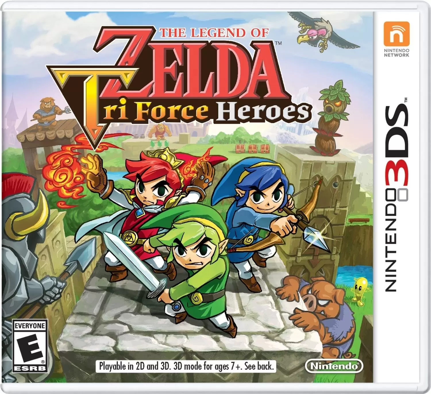 Jeux Nintendo 2DS / 3DS - The Legend of Zelda: Tri Force Heroes