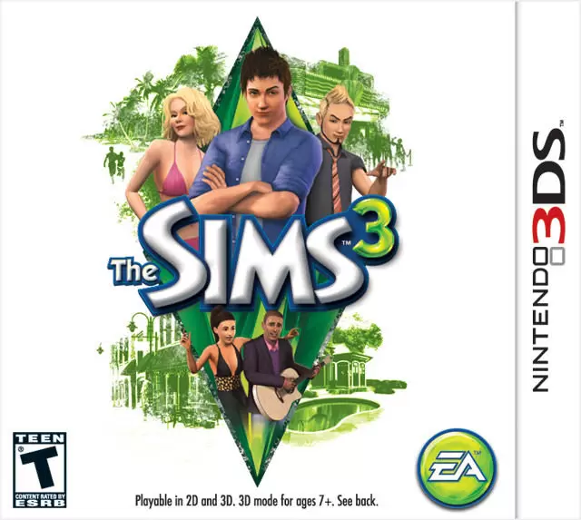Nintendo 2DS / 3DS Games - The Sims 3