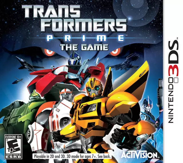 Jeux Nintendo 2DS / 3DS - Transformers Prime: The Game