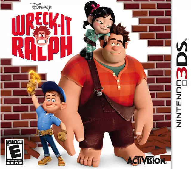 Jeux Nintendo 2DS / 3DS - Wreck-It Ralph