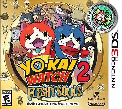 Jeux Nintendo 2DS / 3DS - Yo-Kai Watch 2: Fleshy Souls