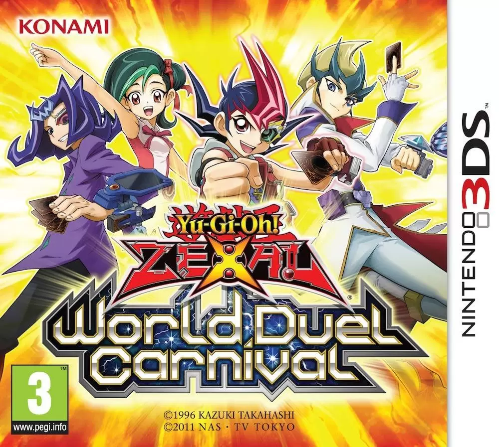 Nintendo 2DS / 3DS Games - Yu-Gi-Oh! ZEXAL World Duel Carnival