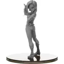 Android 18 - Dragon Ball Z Scultures Grey Version
