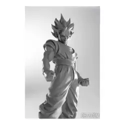 Son Goku Super Saiyan - Dragon Ball Z Scultures Grey Version