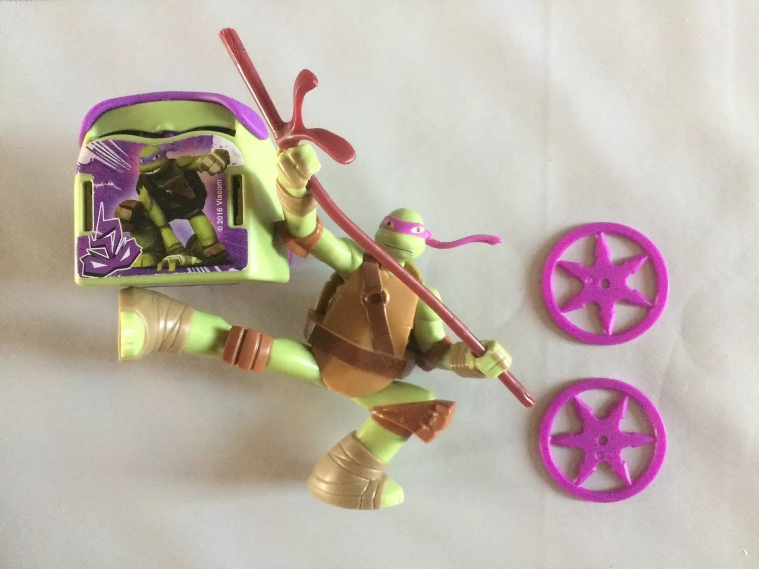 Maxi Kinder - TMNT Tortues Ninja - Donatello et son lance disque
