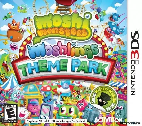 Jeux Nintendo 2DS / 3DS - Moshi Monsters: Moshlings Theme Park