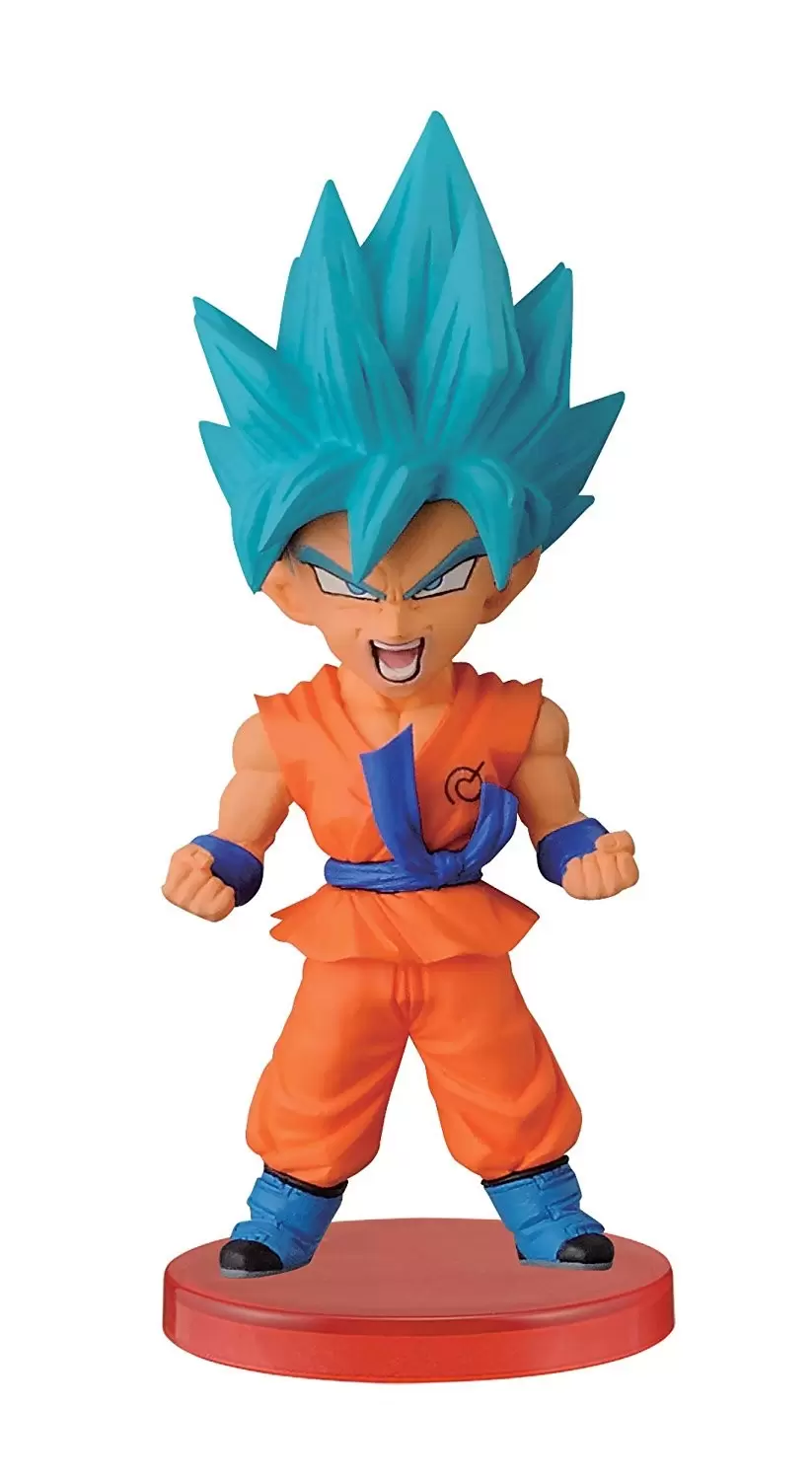 World Collectable Figure - Dragon Ball - Goku Super Saiyan God Super Saiyan - Dragon Ball Z  Z Warriors