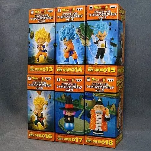 World Collectable Figure - Dragon Ball - Super 6 Pack - Volume 03
