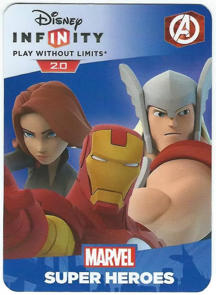 Disney Infinity 2.0 cards - 2.0 Marvel Starter Pack