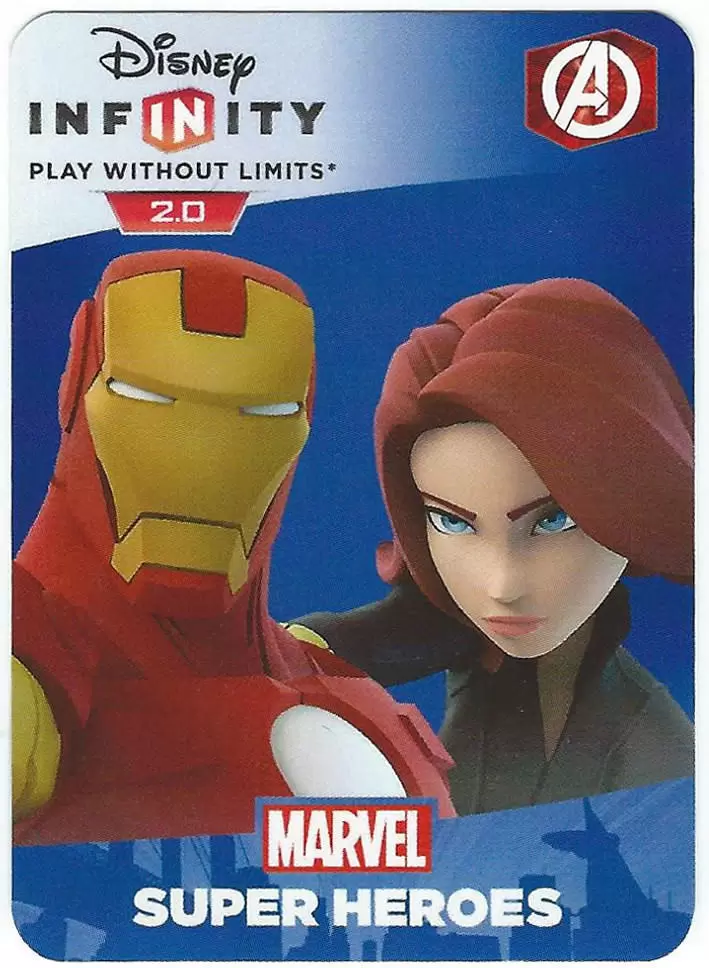 Disney Infinity 2.0 cards - Avengers Aventure Pack