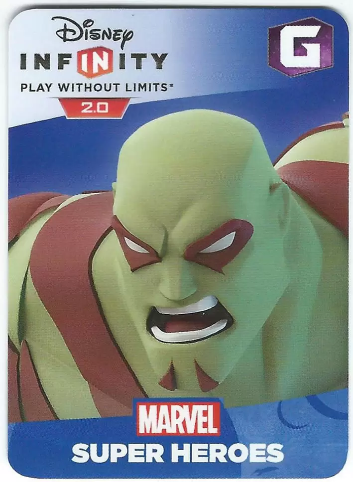 Disney Infinity 2.0 cards - Drax