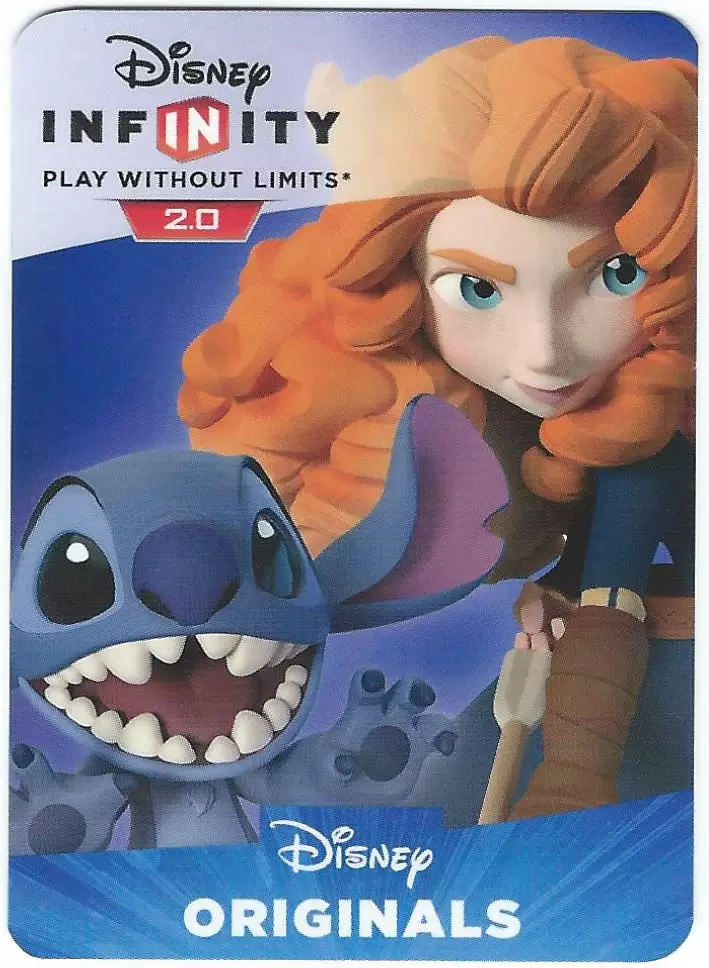 Disney Infinity 2.0 cards - Stich Brave StarterPack