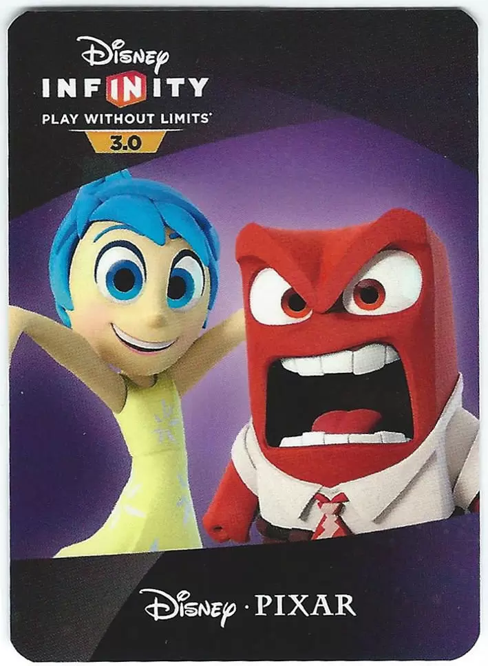 Disney Infinity 3.0 cards - Inside Out