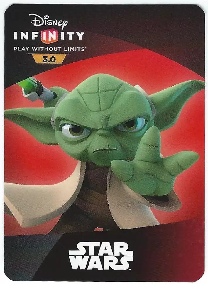 Disney Infinity 3.0 cards - Yoda