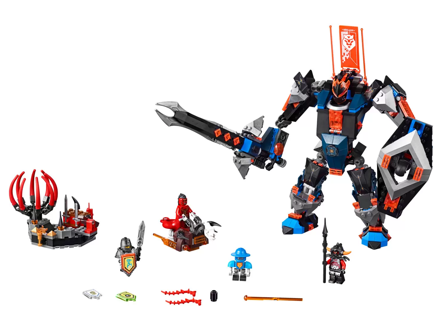 LEGO Nexo Knights - The Black Knight Mech