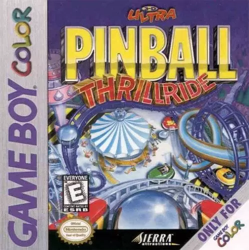 Jeux Game Boy Color - 3-D Ultra Pinball: Thrillride