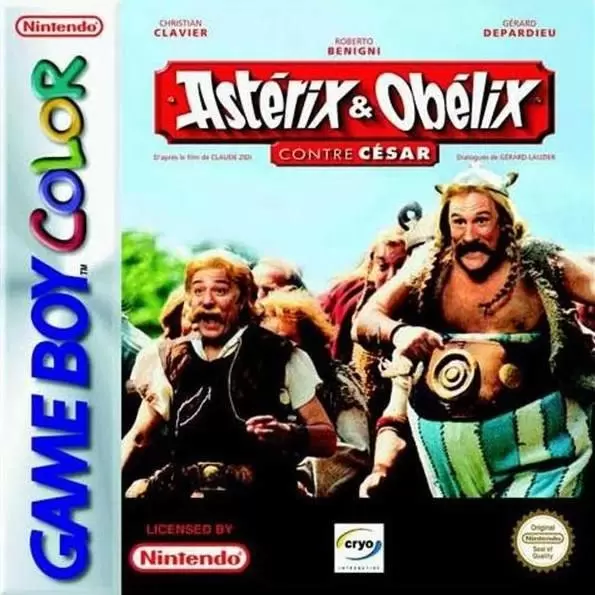 Jeux Game Boy Color - Asterix & Obelix Contre Cesar
