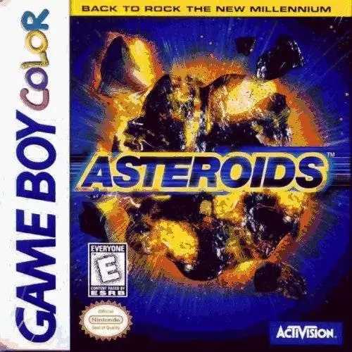 Jeux Game Boy Color - Asteroids