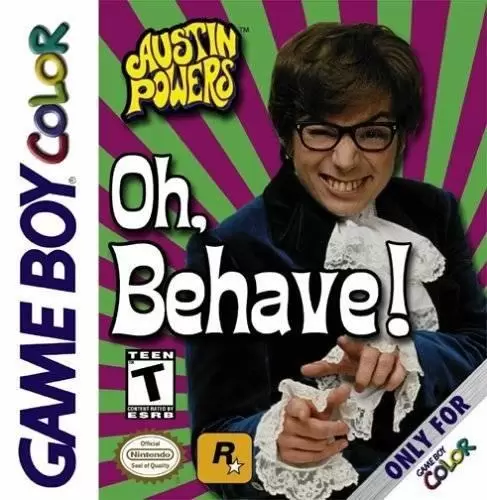 Jeux Game Boy Color - Austin Powers: Oh, Behave!