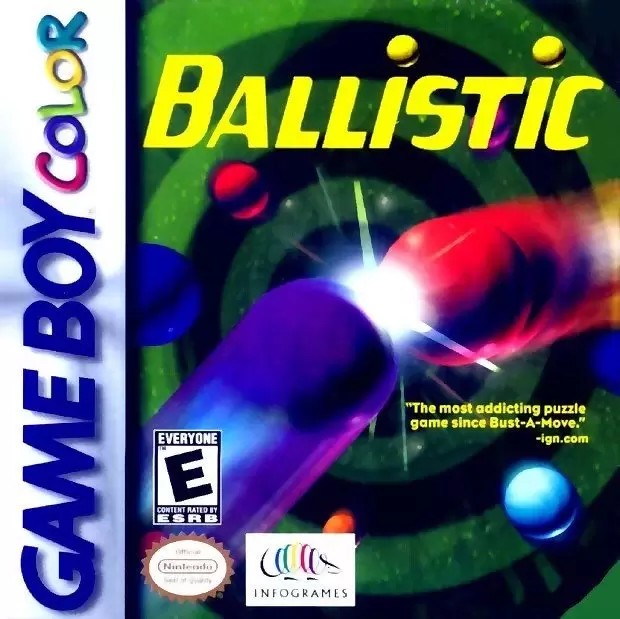 Game Boy Color Games - Ballistic