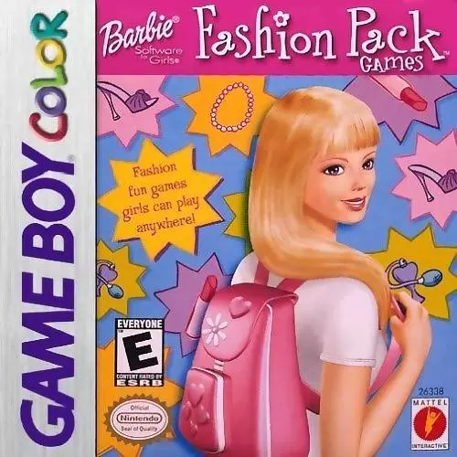 Game Boy Color Games - Barbie: Fashion Pack Games