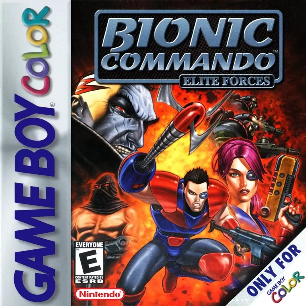 Jeux Game Boy Color - Bionic Commando: Elite Forces