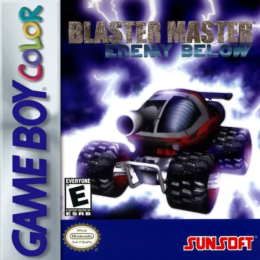 Jeux Game Boy Color - Blaster Master: Enemy Below