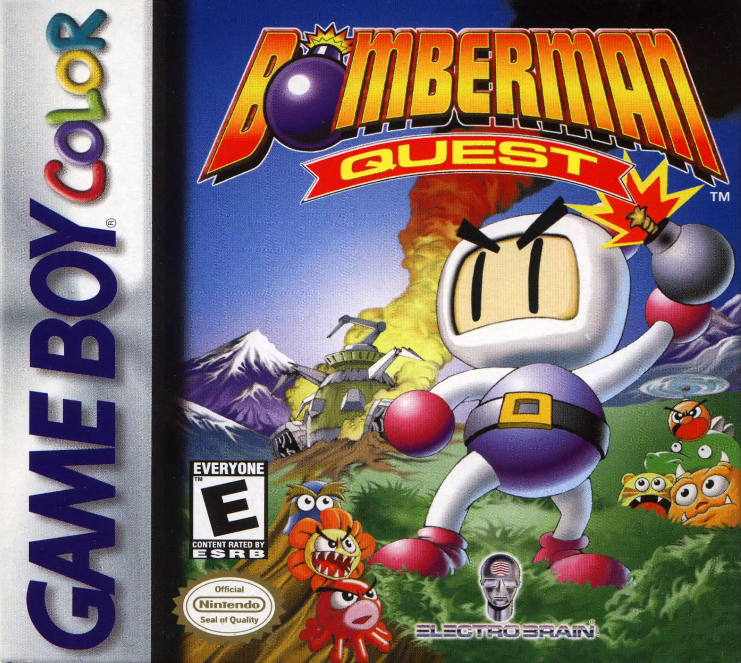 Jeux Game Boy Color - Bomberman Quest